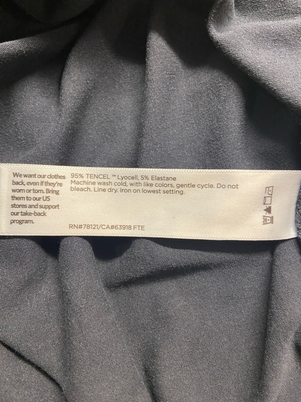 Eileen Fisher V-Neck Short Sleeve Tee - Picture 10 of 11